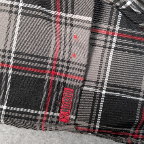 Camisa de franela DIXXON Heritage para hombre XL con botones a cuadros manga larga - Imagen 6 de 12
