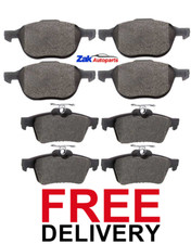 FOR FORD FOCUS MK3 (2011-2016) 1.0 1.5 1.6 2.0 TDCi FRONT & REAR BRAKE PADS SET
