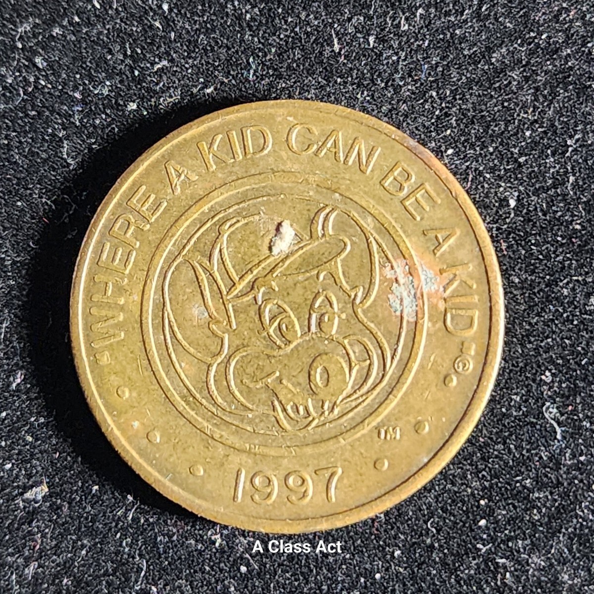 Chuck E Cheese 1997 Where A Kid Can Be A Kid Vintage- Video Arcade