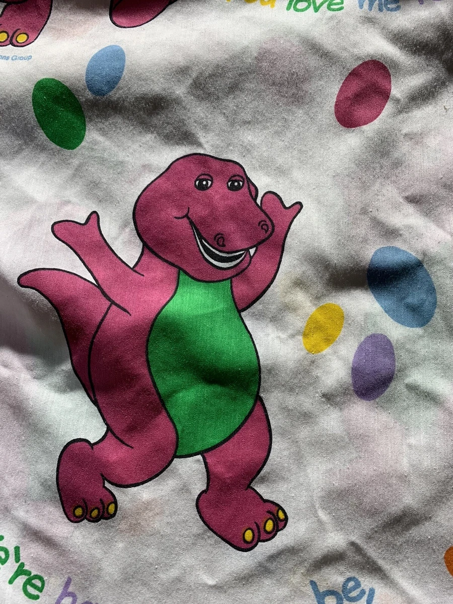 Barney Cotton Blend for Kids & Teens Bedding for sale | eBay