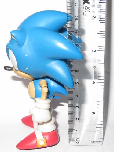 4" 11cm JAZWARES CLASSIC SONIC THE HEDGEHOG! FIGURE TOY SEGA 20th ANNIVERSARY - Picture 10 of 10