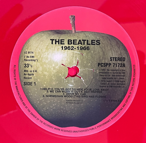 The Beatles - 1962-1966 & 1967-1970 (blau & rot) (UK) - 12" Vinyl Schallplatte LP - EX - Bild 10 von 10