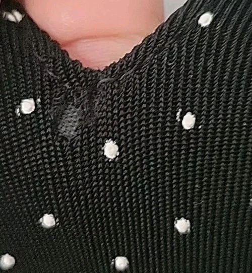 Coldwater Creek 女式长裙 10 码前后锁眼圆点... — 第 4/4 张图片