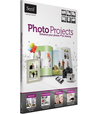 10-PACK  SERIF PHOTO PROJECTS - SOFTWARE - PRODUCTIVITY - NEW