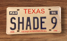 Lone Star State Txs Vanity License Plate Shade 9 Window Tint Shutters Trees