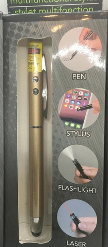 Multifunctional Stylus- FLASHLIGHT/STYLUS/PEN/Pointer NIB GREAT STOCKING STUFFER - Picture 7 of 9