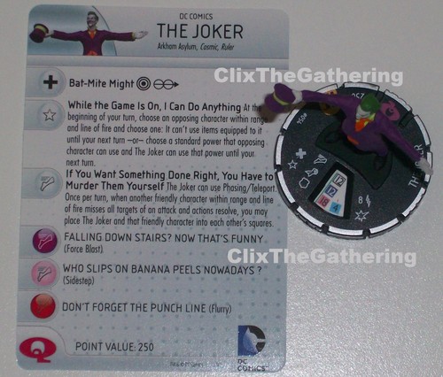THE JOKER #054 #54 World's Finest DC HeroClix Super Rare - Bild 3 von 4