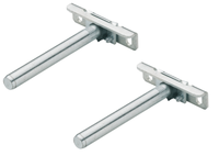 2X TablarträGer Unsichtbar Regal Boden-TräGer RegalträGer Wand Montage 180 Kg