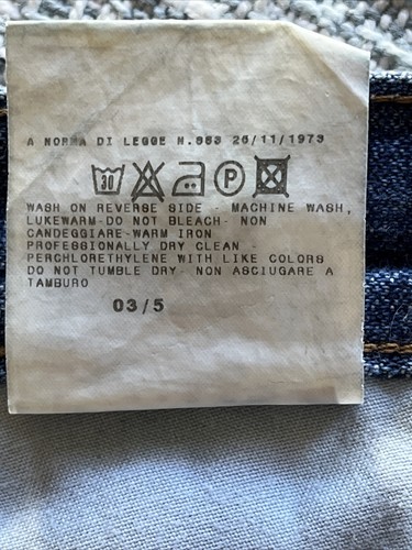 Vtg JUST CAVALLI Ittierre Jeans Flare Sz 31 Inseam 36 Front Zip Mid Rise ITALY 8 - Picture 13 of 15