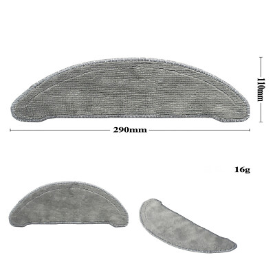 Mop Cloth Cleaning Rag Mop Pad Replacement for ROIDMI EVE Plus Vacuum Cleaner