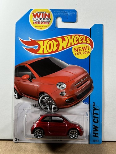 Hot Wheels HW City New For 2014 Fiat 500 VHTF
