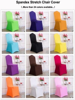 Stretch Spandex Chair Cover Wedding Reception Party Banquet Hotel Decoration NEW