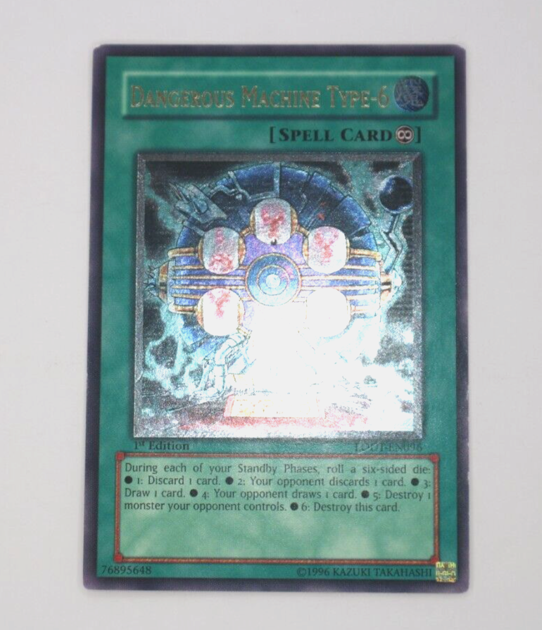 Yugioh Dangerous Machine Type-6 LODT-EN096 Ultimate Rare NM Yugioh Dangerous Machine Type-6 LODT-EN096 Ultimate Rare NM