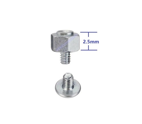 Genuine Asus Motherboard M.2 SSD Screw + Hex Nut Stand Off Spacer Set 13020 - Picture 6 of 7