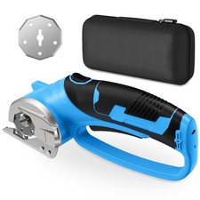 Cordless Electric Scissors, 4V Rechargeable Box Cutter  Cardboard Cutter wit...