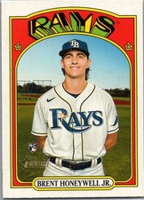 2021 Topps Heritage Brent Honeywell Jr #523