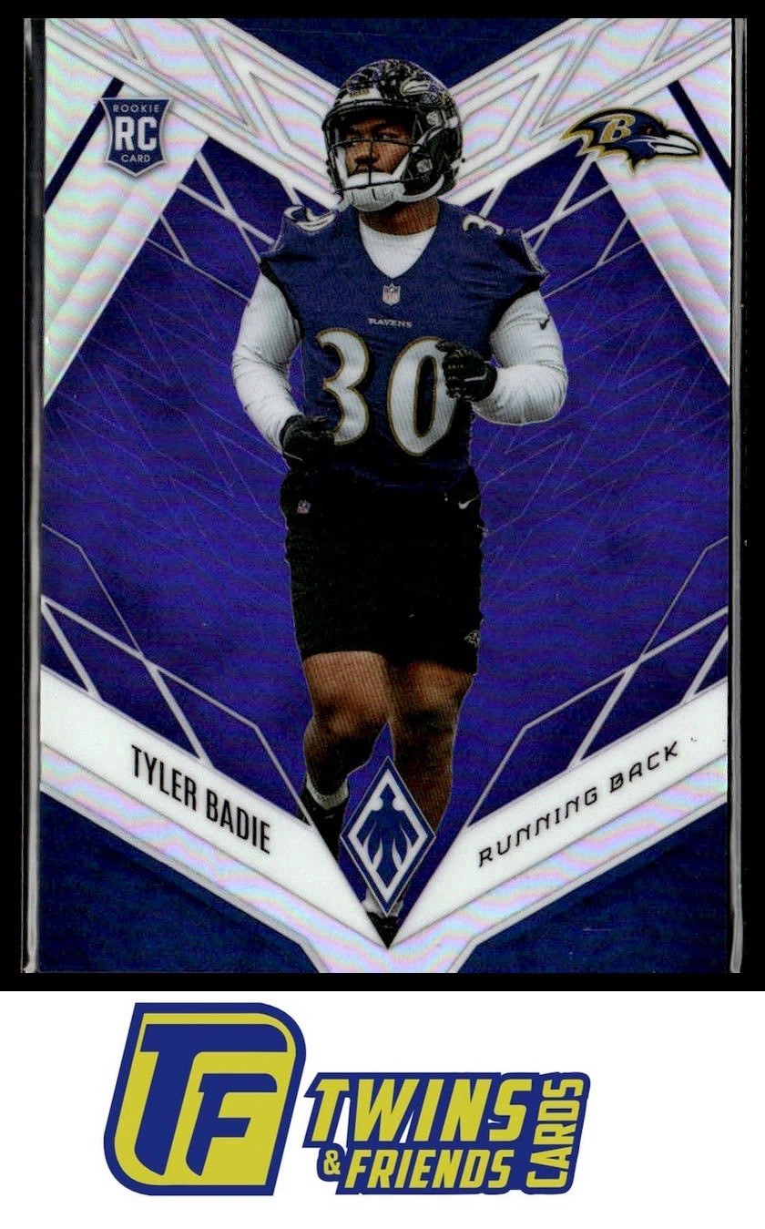 Tyler Badie Panini Phoenix #148 Purple