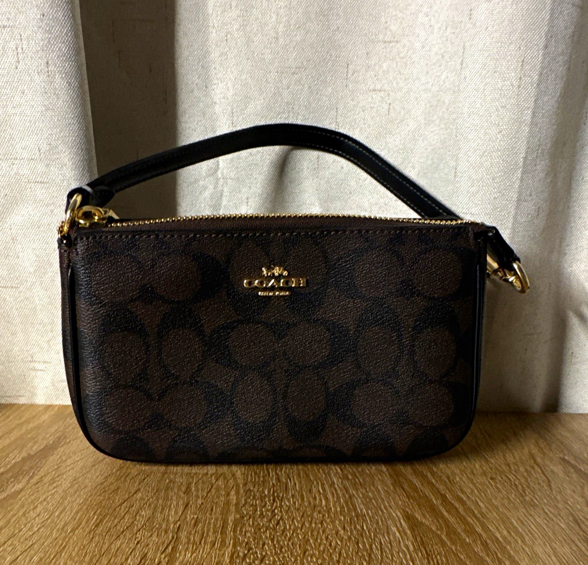 Coach Canvas Exterior Shoulder Bag Bags & Handbags for Women