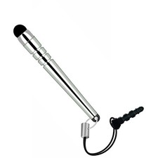 For Galaxy Z Flip7/FE - Silver Stylus Touch Pen Aluminum Compact