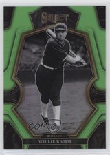 2023 Panini Select Premier Level Neon Green Prizm 32/75 Willie Kamm #154 06pp