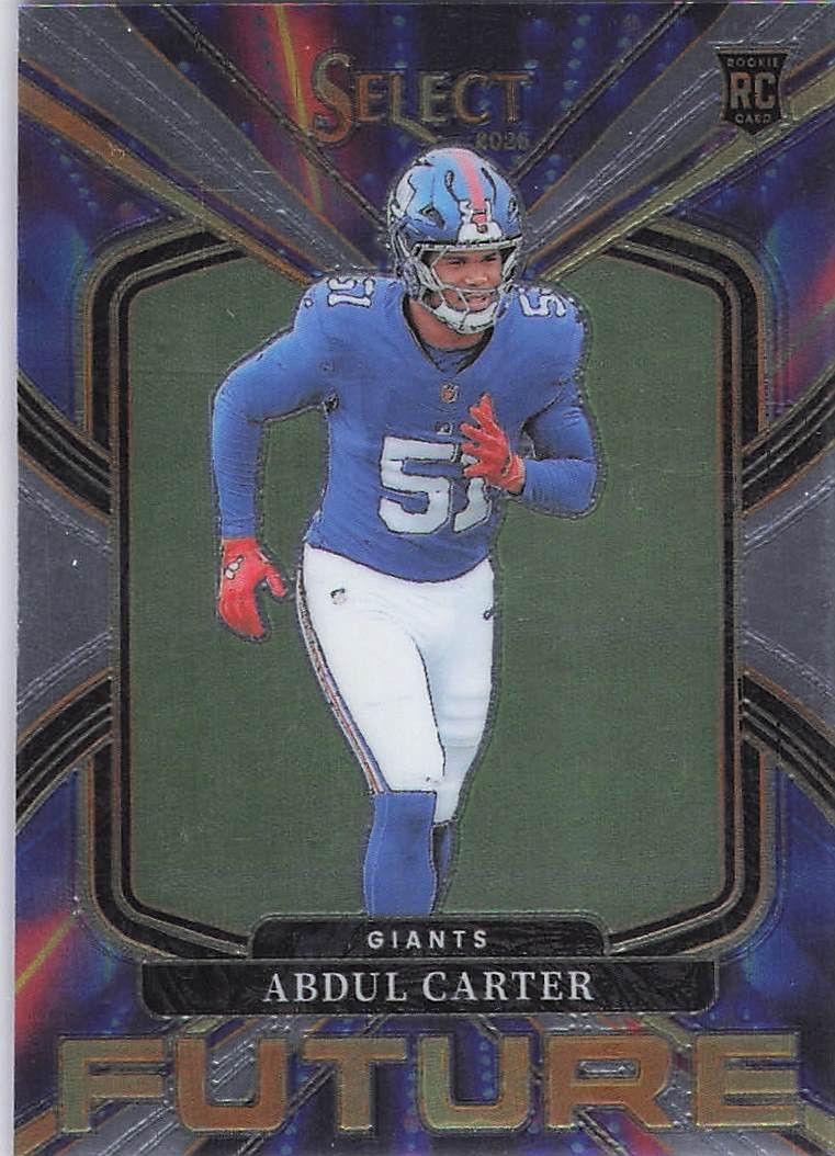 2025 Panini Select #18 Abdul Carter Select Future