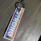 Disney Parks Marvel Pride Fabric Keychain Bag Tag Strong 5”  — photo 3