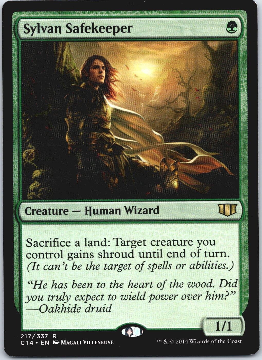 Sylvan Safekeeper Commander 2014 C14 217 NM MTG Card