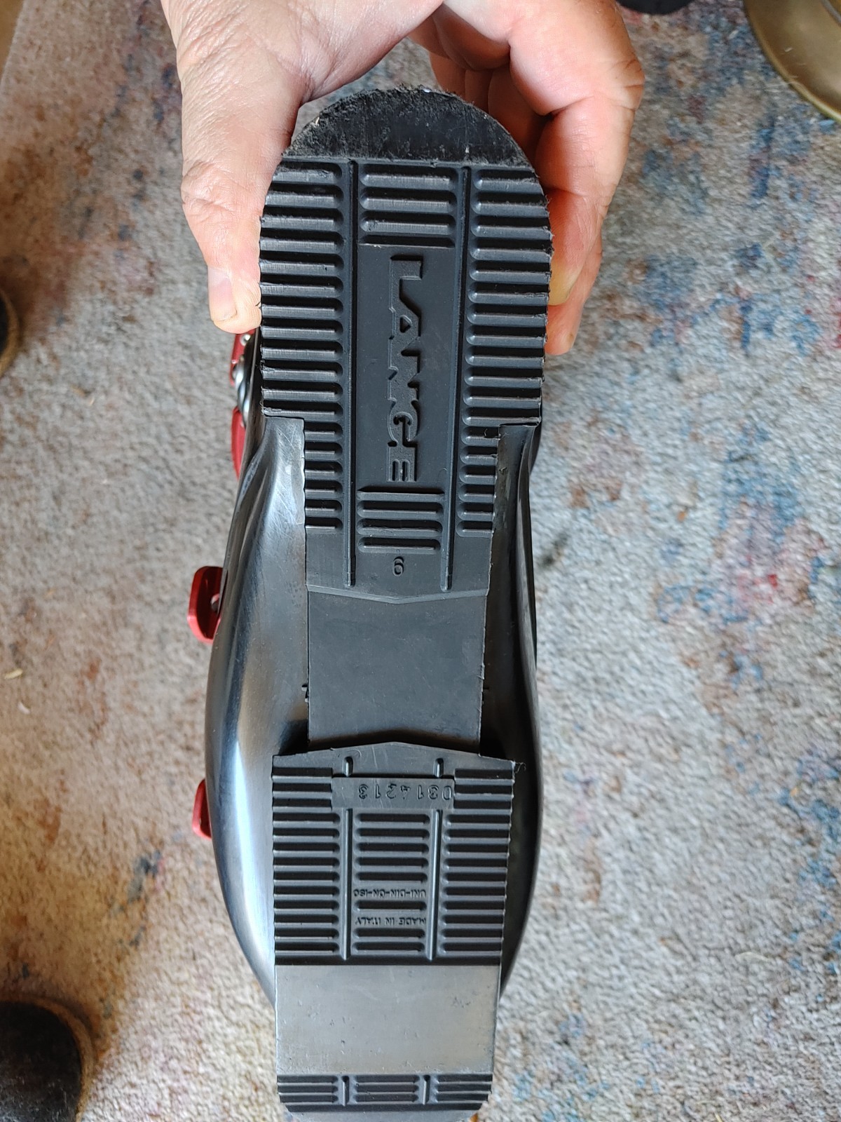 SALOMON Scarponi da sci da downhill Lange Banshee 7 da uomo (usati) 313 MM 9 US