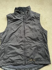 Ladies Fat Face Black Gilet Size 14