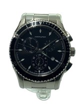 HAMILTON Quartz watch/ Analog/stainless steel/ジャズマスター/全体的に小傷/H375120// Authentic