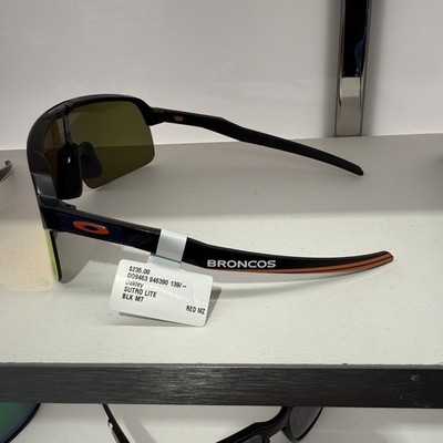 Oakley Sutro Lite Shield Cycling Sunglasses Black Frame Red
