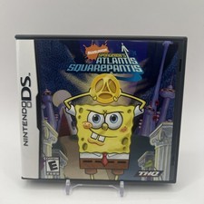 SpongeBob's Atlantis SquarePantis | Nintendo DS & DSi (Case & Manual Included)