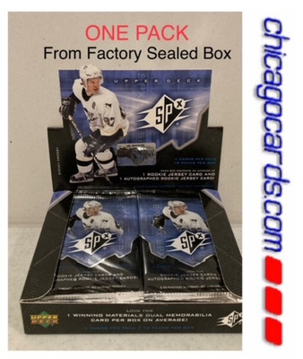 2006-07 Upper Deck SPx HK HOBBY Pack Look4 Evgeni Malkin Rookie RC Jsy/Ptch AUTO