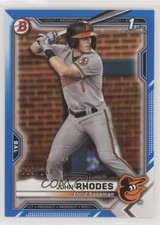 2021 Bowman Draft Blue 19/150 John Rhodes #BD-80 s3g
