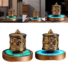 Moulin à prières bouddhiste tibétain, prière Fengshui pour une méditation