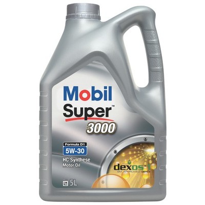 For Mobil 154999 Mobil Super 3000 Formula D1 5W30 5L SM/SN, GF-5, Dexos1 Gen2