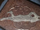 New ListingVINTAGE BASEBALL PLAYER BEER BOTTLE OPENER  Skate Key Hagerstown , 30s