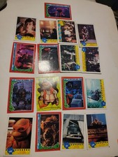 Bundle Lot Of 17 TMNT II Trading Cards Secret...