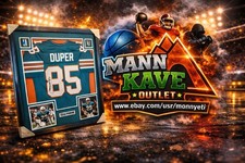 Mark Duper Authentic Autograph Framed Jersey COA Dolphins