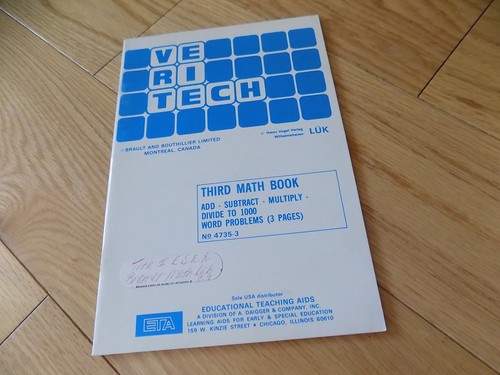 2 Veri Tech Tiles ETA Math Addition Subtraction Division Sums Think It Through - Picture 8 of 14