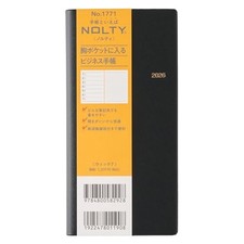 NOLTY 2026 Weekly Planner Wick 7 Black 1771 December Start 2025