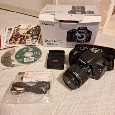 Canon EOS Kiss X4 Digitale Spiegelreflexkamera im Set mit EF-S 18-135mm IS Ob...