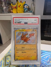 2024 Pokémon Paldean Fates Pikachu #131 Shiny Rare PSA 9 English on eBay
