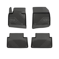 FußMatten Gummimatten No.77 FüR Citroen C5 II 2008-2017 TPE Gummi Schwarz 4 Tlg
