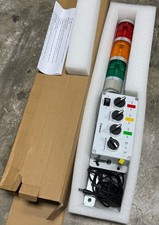 Andon Tower Lights with Super Bright LED and Buzzer Red, Yellow, Green 6ft Cord