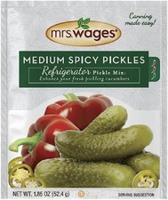 Medium Spicy Pickles Refrigerator Pickle Mix | Quick and Easy | Simple-To-Use |