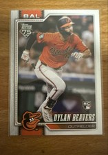 Dylan Beavers - 2026 Topps Series 1 - Base Player Number Variations #339 (RC)
