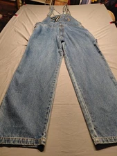 God Body Denim Overalls Mens 3XL  Carpenter Workwear Adjustable Straps  3916 