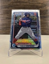 2024 Bowman #BCP-139 Yoelin Cespedes 1st Prospect Chrome Mojo Refractor