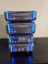 Technics ST-HD55 SL-HD55 RS-HD75 SE-HD55 Stereo Combo Silver Dolby RDS EU Plug